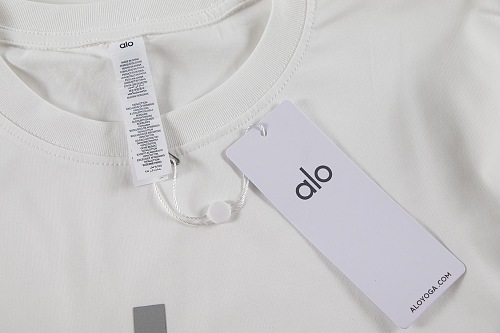 EM Sneakers Alo Yoga T-Shirt & Shorts Sets #NH04 White