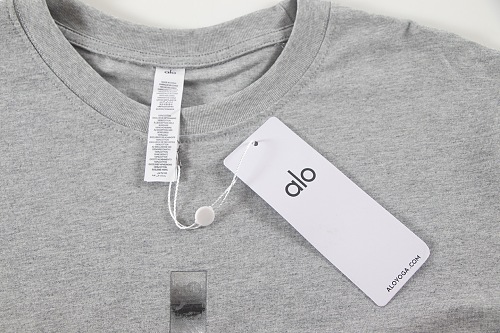 EM Sneakers Alo Yoga T-Shirt & Shorts Sets #NH06 Gray