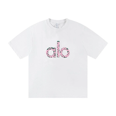 EM Sneakers Alo Yoga T-Shirt & Shorts Sets #NH07 White 02