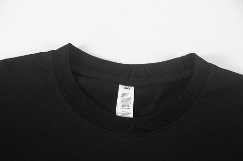 EM Sneakers Alo Yoga T-Shirt & Shorts Sets Black