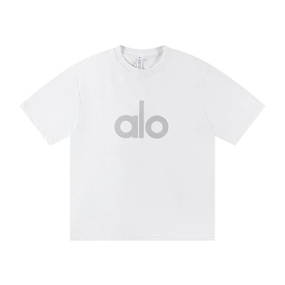EM Sneakers ALO Yoga T-Shirt #NH04 White 01