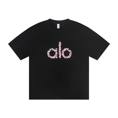 EM Sneakers ALO Yoga T-Shirt #NH07 Black 01