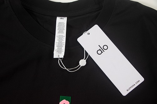 EM Sneakers ALO Yoga T-Shirt #NH07 Black
