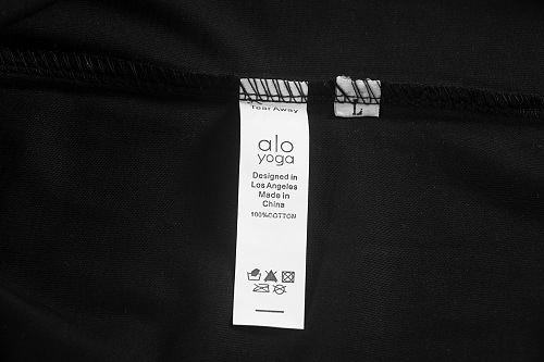 EM Sneakers ALO Yoga T-Shirt #NH07 Black