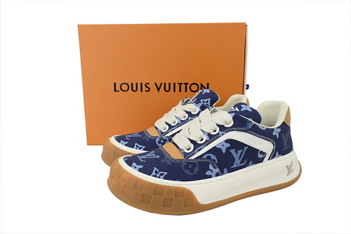 EM Sneakers Louis Vuitton LV Tilted Sneaker Blue