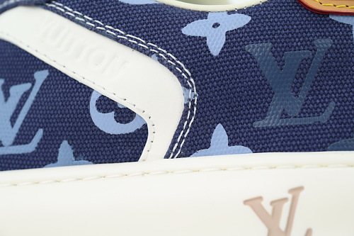 EM Sneakers Louis Vuitton LV Tilted Sneaker Blue