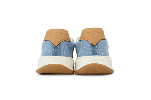 EM Sneakers Louis Vuitton LV Tilted Sneaker Blue Cowboy
