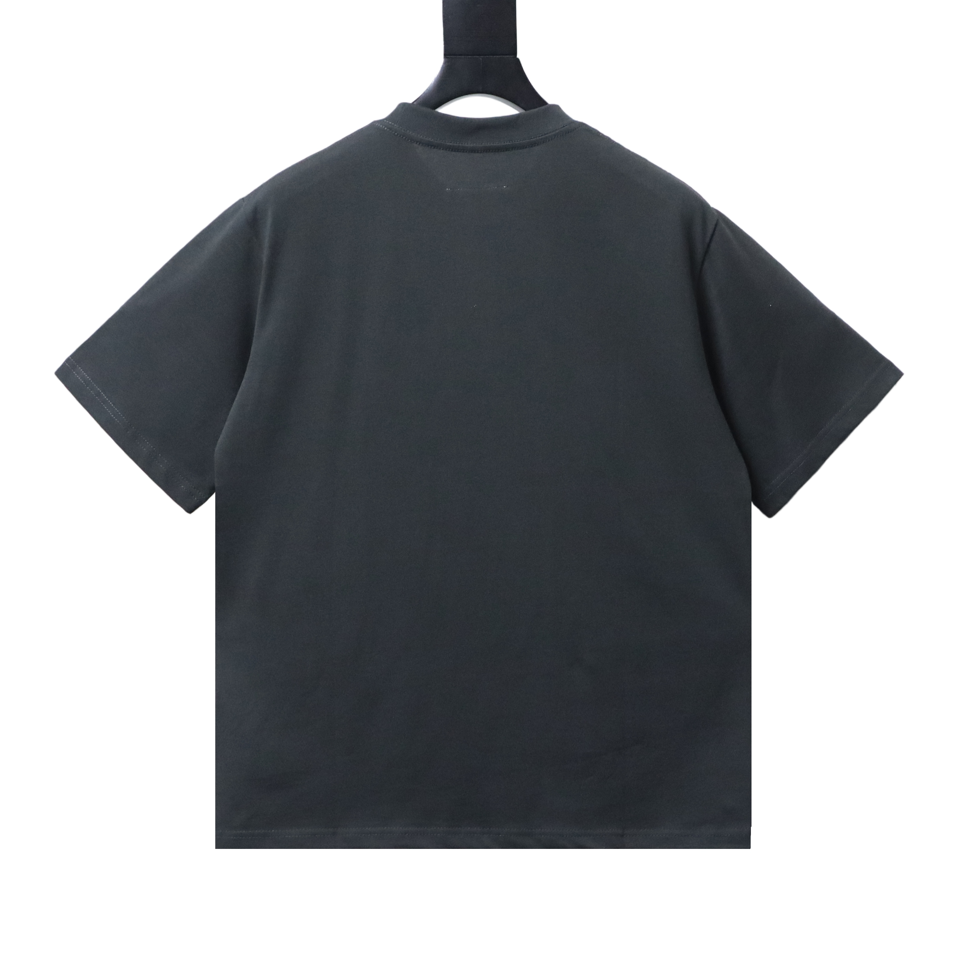 EM Sneakers Maison Margiela 25SS Embroidered Letter T-shirt Dark Gray