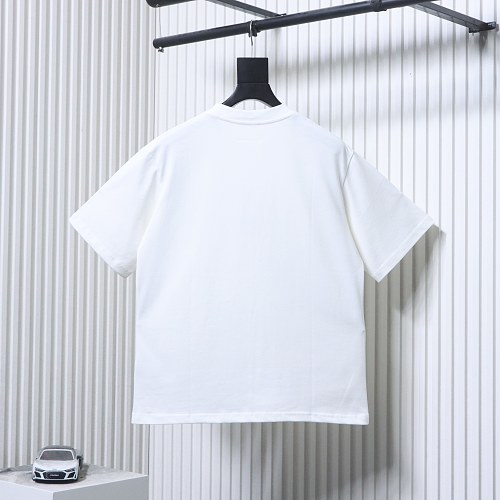 EM Sneakers Maison Margiela 25SS Embroidered Letter T-shirt White