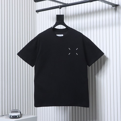 EM Sneakers Maison Margiela Back Digital Double Image Print T-Shirt Black