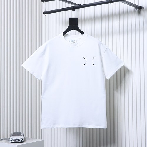 EM Sneakers Maison Margiela Back Digital Double Image Print T-Shirt White