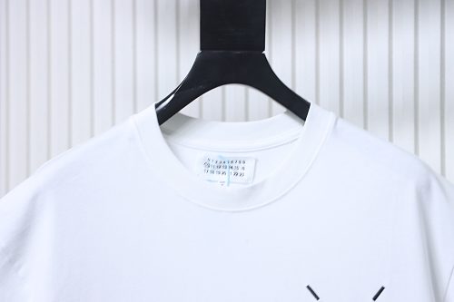 EM Sneakers Maison Margiela Back Digital Double Image Print T-Shirt White