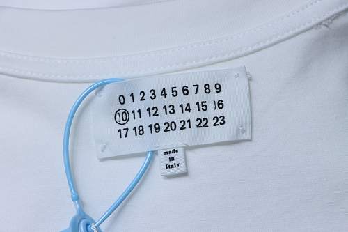 EM Sneakers Maison Margiela Back Digital Double Image Print T-Shirt White
