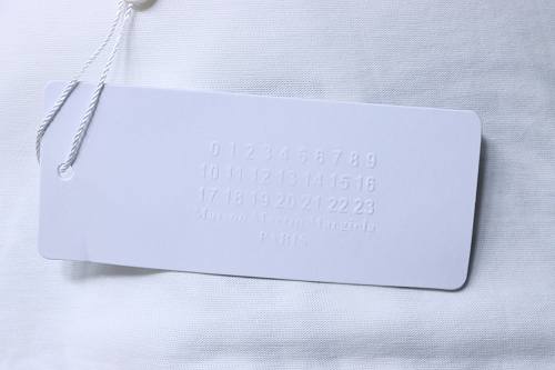 EM Sneakers Maison Margiela Fault Number 6 Print T-Shirt White