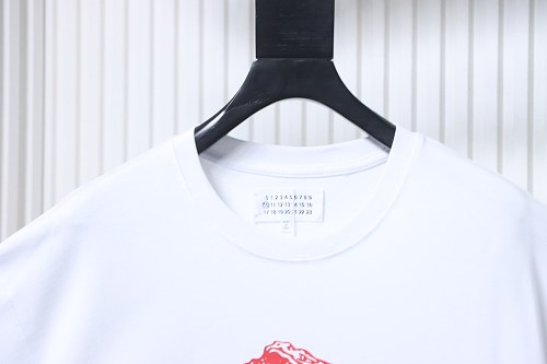 EM Sneakers Maison Margiela Snake Limited Edition Digital Print T-Shirt White