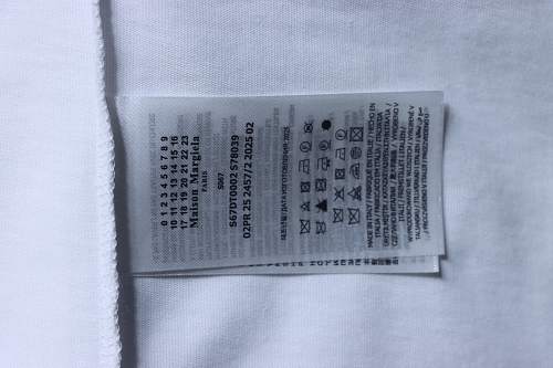 EM Sneakers Maison Margiela SS26 Foamed T-Shirt White