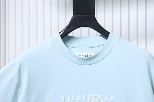 EM Sneakers Maison Margiela SS26 Foamed T-Shirt Light Blue