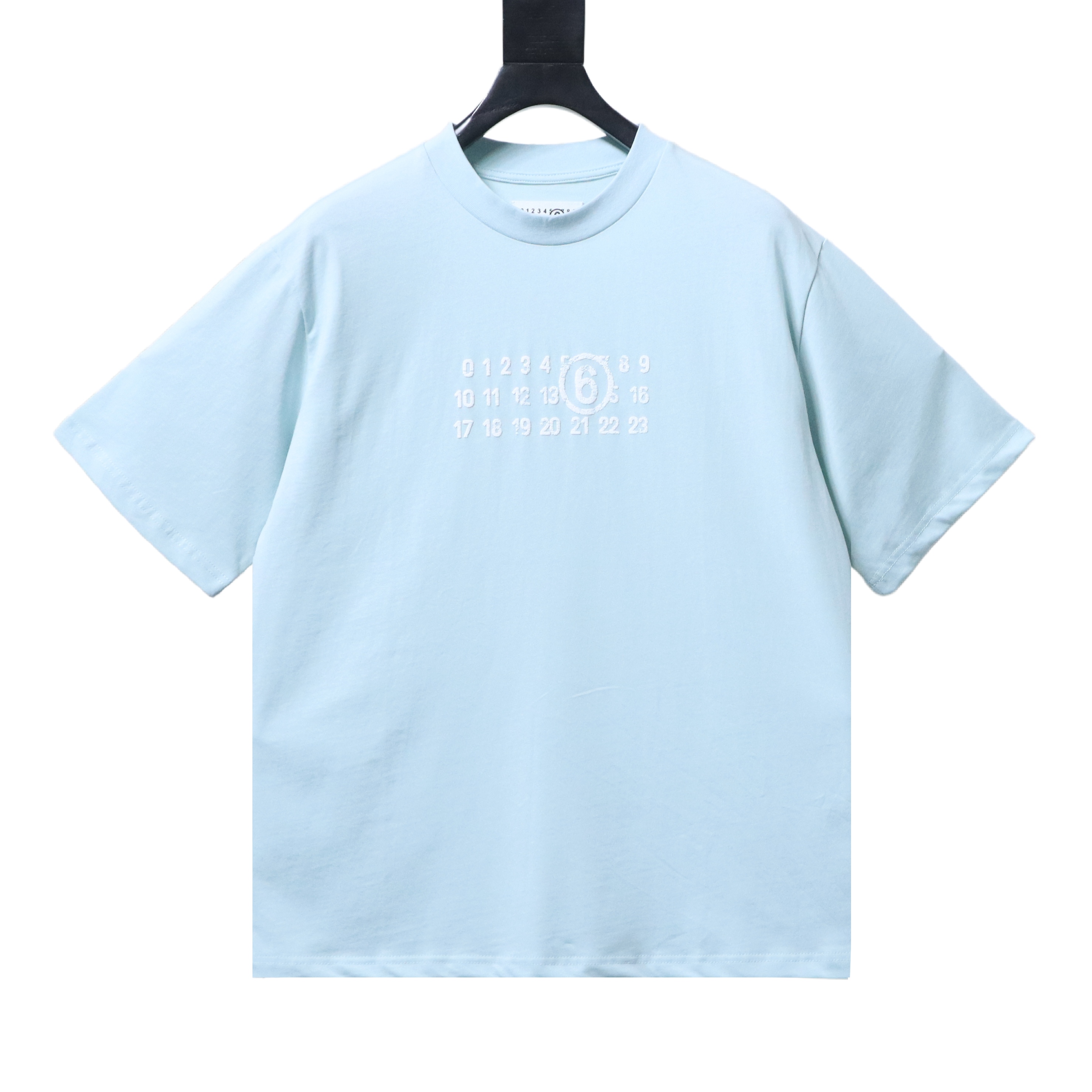 EM Sneakers Maison Margiela SS26 Foamed T-Shirt Light Blue