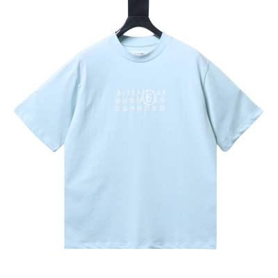 EM Sneakers Maison Margiela SS26 Foamed T-Shirt Light Blue 01