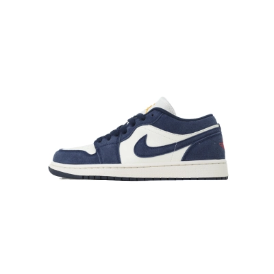 EM Sneakers Air Jordan 1 Low SE Obsidian University Gold 01