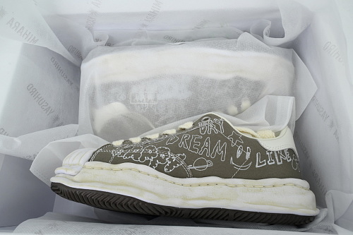 EM Sneakers Mihara Yasuhiro Blackish Green NO.793