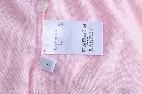 EM Sneakers Thom Browne Classic 4-Bar Striped Short-Sleeve Knit T-Shirt Light Pink