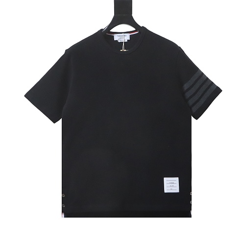 EM Sneakers Thom Browne Classic 4-Bar T-Shirt All Black