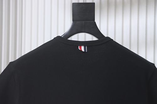 EM Sneakers Thom Browne Classic 4-Bar T-Shirt All Black