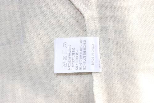 EM Sneakers Thom Browne Classic 4-Bar T-Shirt Beige