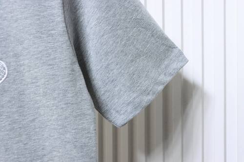 EM Sneakers Thom Browne Tennis Puppy Print T-Shirt Gray