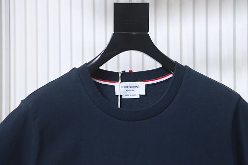 EM Sneakers Thom Browne Tennis Puppy Print T-Shirt Navy
