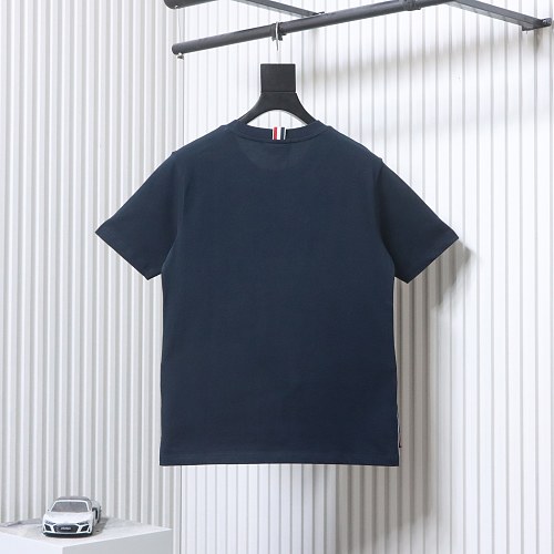 EM Sneakers Thom Browne Tennis Puppy Print T-Shirt Navy