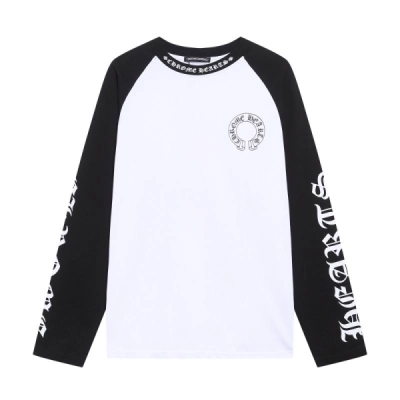 Chrome Hearts Horseshoe Sanskrit Colorblock Long Sleeve + Amiri Jean 8905 02