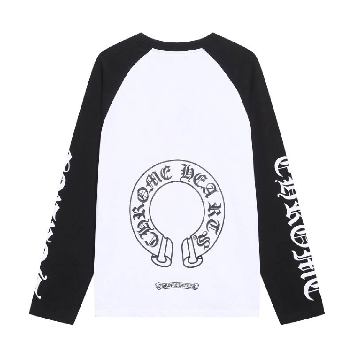 Chrome Hearts Horseshoe Sanskrit Colorblock Long Sleeve + Amiri Jean 8905