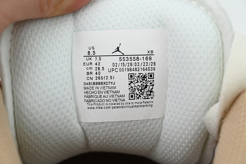 EM Sneakers Air Jordan 1 Low Sail College Grey