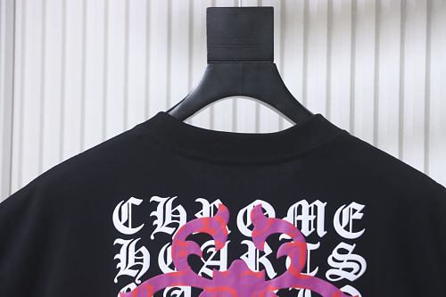 EM Sneakers Chrome Hearts Eye Chart Dagger Black T-shirt