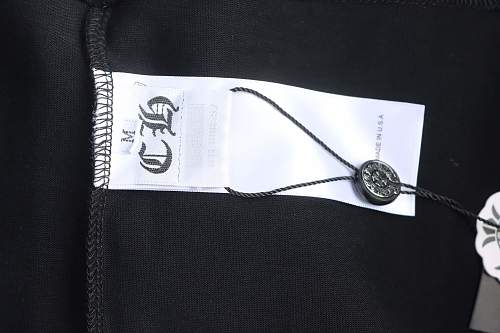 EM Sneakers Chrome Hearts Eye Chart Dagger Black T-shirt