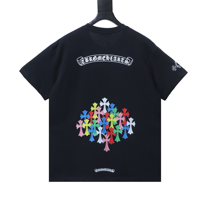 EM Sneakers Chrome Hearts Multicolor Cross T-Shirt Black