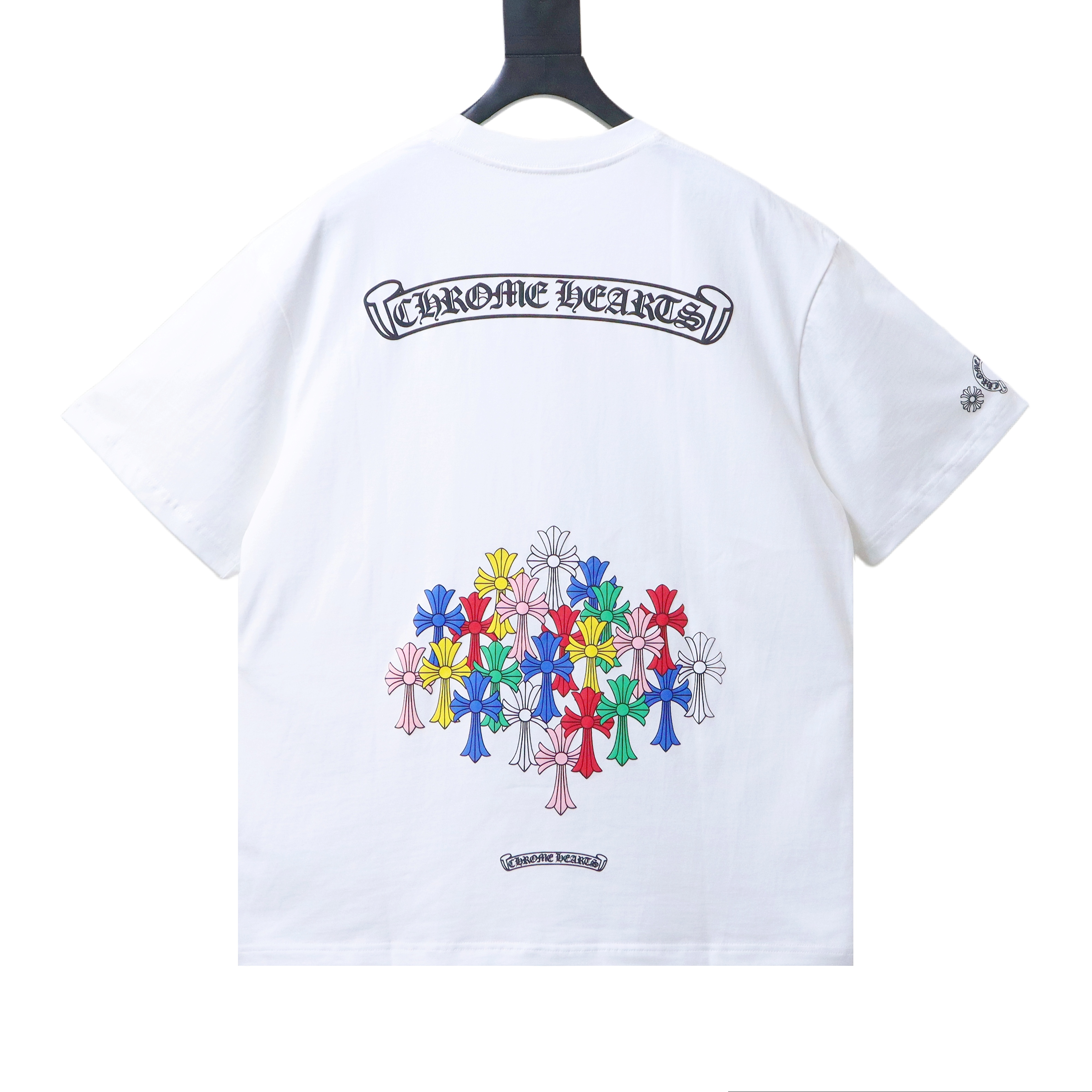 EM Sneakers Chrome Hearts Multicolor Cross T-Shirt White
