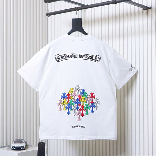 EM Sneakers Chrome Hearts Multicolor Cross T-Shirt White