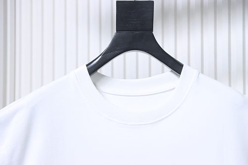 EM Sneakers Chrome Hearts Pink Horseshoe Pocket Sleeve T-shirt White