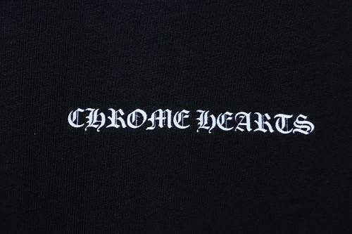 EM Sneakers Chrome Hearts Sanskrit Letter Print Crewneck T-Shirt Black