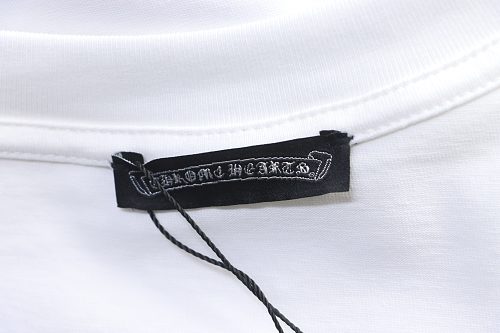EM Sneakers Chrome Hearts Sanskrit Letter Print Crewneck T-Shirt White