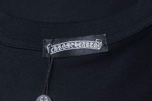 EM Sneakers Chrome Hearts SS26 Horseshoe Logo Back-Print T-Shirt Black