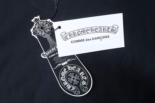 EM Sneakers Chrome Hearts SS26 Horseshoe Logo Back-Print T-Shirt Black