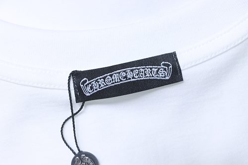 EM Sneakers Chrome Hearts SS26 Horseshoe Logo Back-Print T-Shirt White