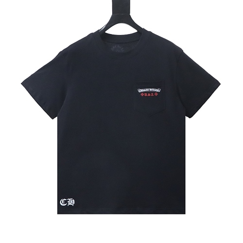 EM Sneakers Chrome Hearts USA Flag Short-Sleeve T-shirt Black