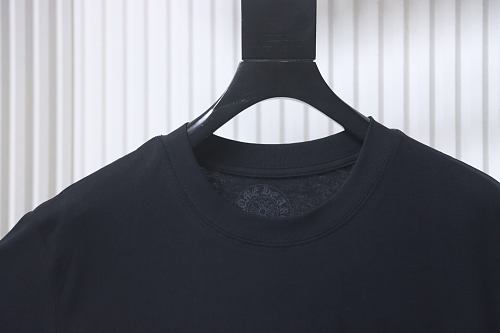 EM Sneakers Chrome Hearts USA Flag Short-Sleeve T-shirt Black