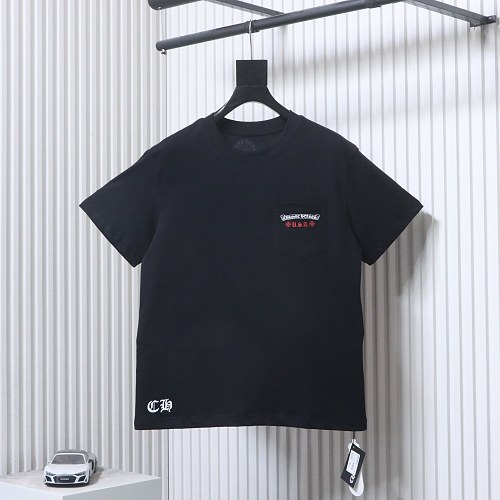 EM Sneakers Chrome Hearts USA Flag Short-Sleeve T-shirt Black