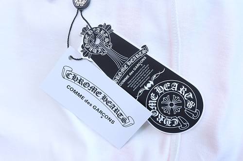 EM Sneakers Chrome Hearts USA Flag Short-Sleeve T-shirt White